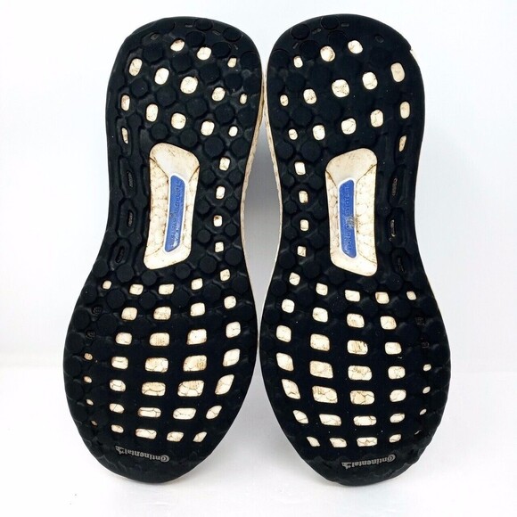 Adidas Womens Ultraboost X Gray Blue Knit Running Sneakers (BB6155) - Size 7 - Picture 9 of 10